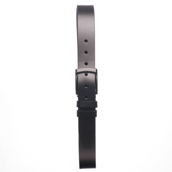 Nicolo Natural Leather Belt Black, 40 mm, MBL31