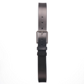Nicolo Natural Leather Belt Black, 40 mm, LOGON4BL