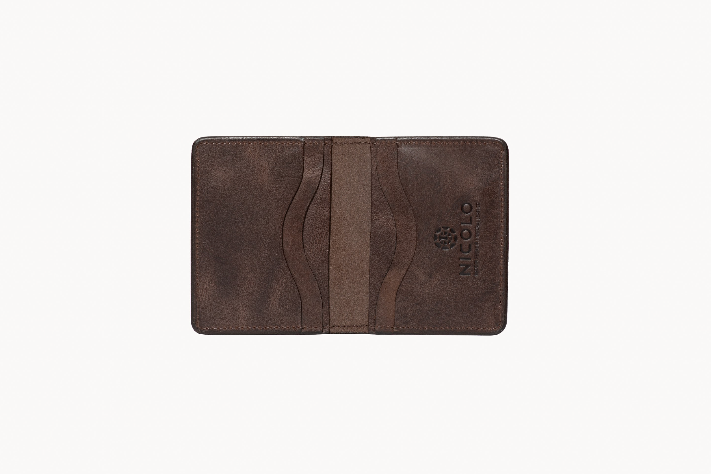 Terra საბარათე, ნატურალური ტყავი, ნიკოლო