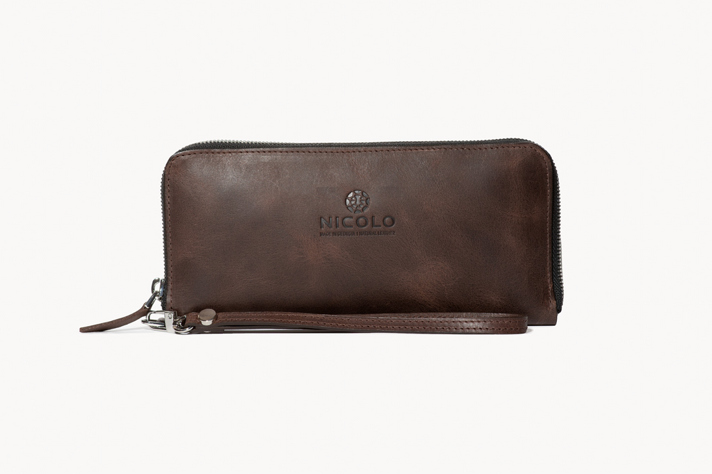 Ruby Wallet, Natural Leather, Nicolo