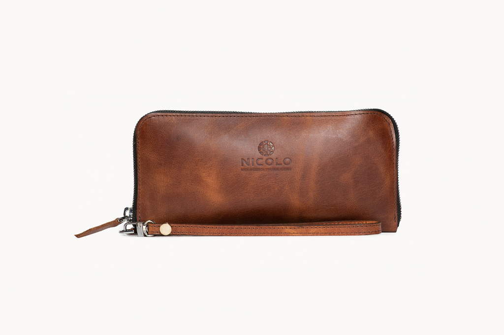 Ruby Wallet, Natural Leather, Nicolo