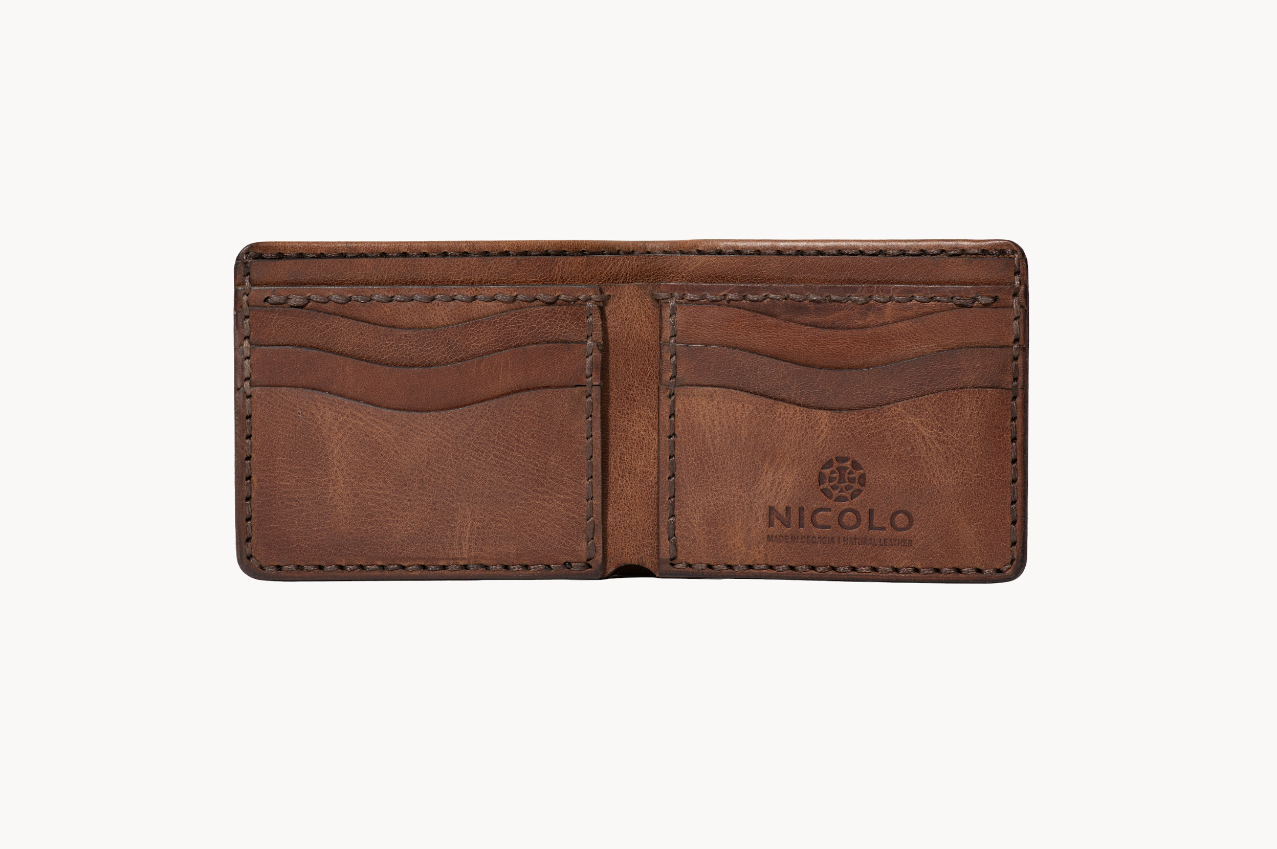 Aurora საფულე, ნატურალური ტყავი, ნიკოლო