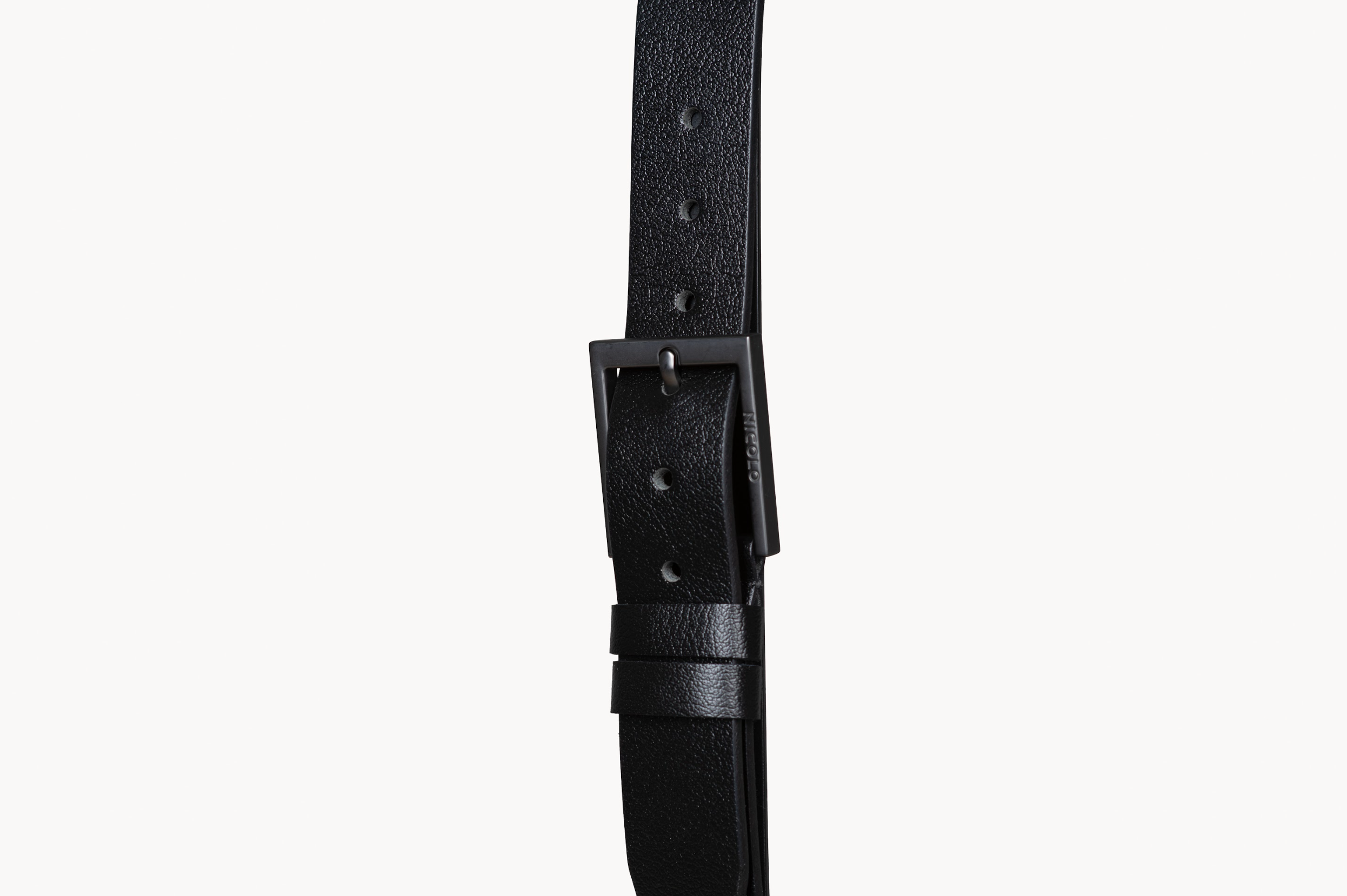 Nicolo Natural Leather Belt 40 mm