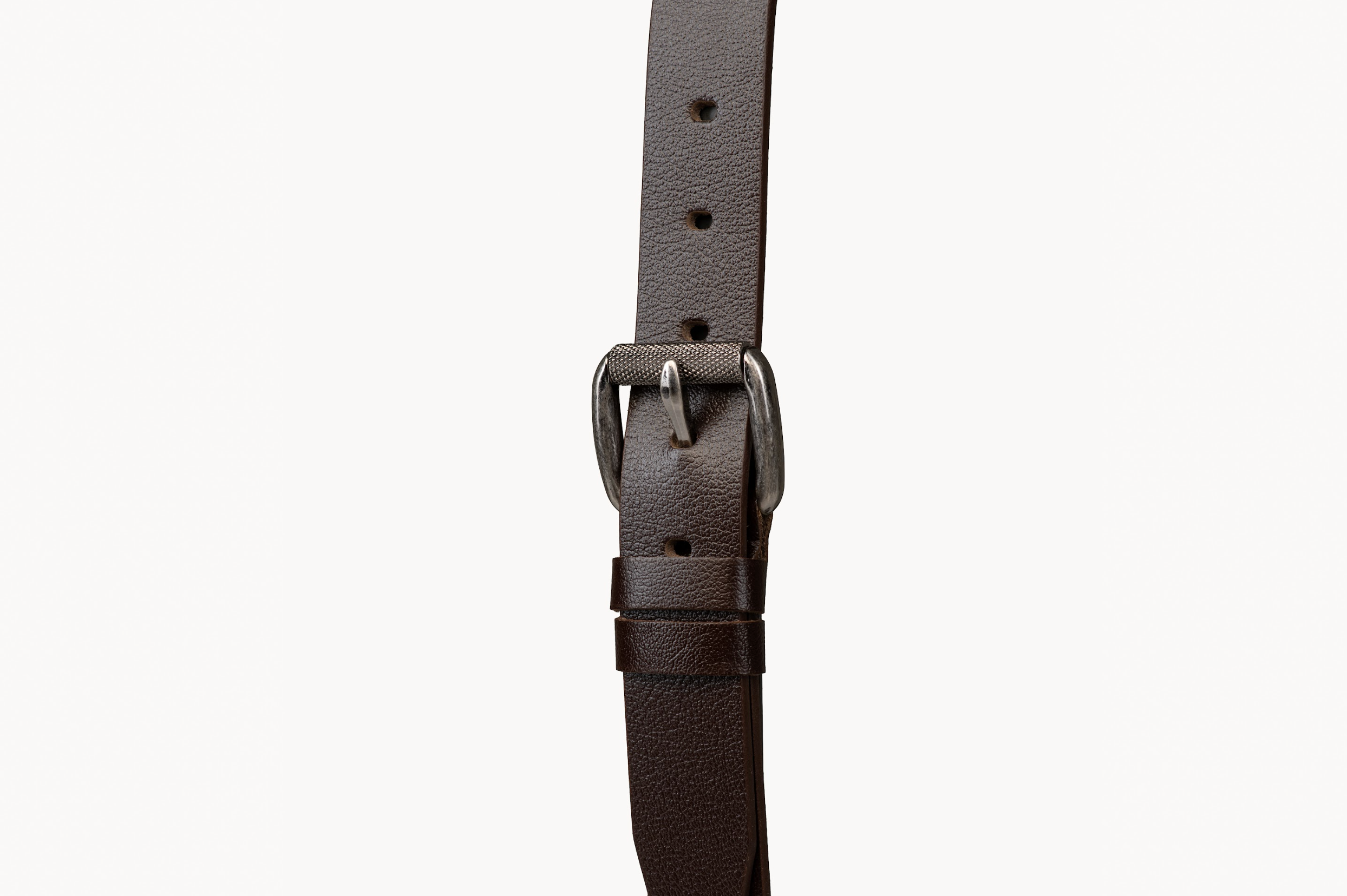 Nicolo Natural Leather Belt Brown 40 mm MBR31V